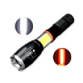 Portable High Power Glare T6 LED warning aluminum flashlight for working